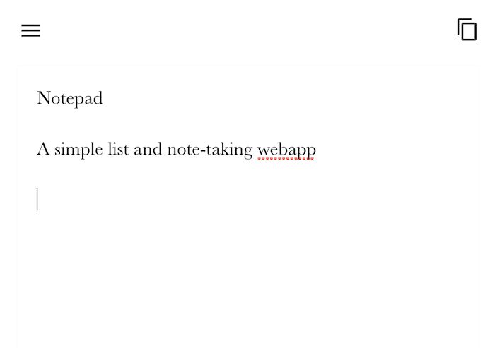 Notepad